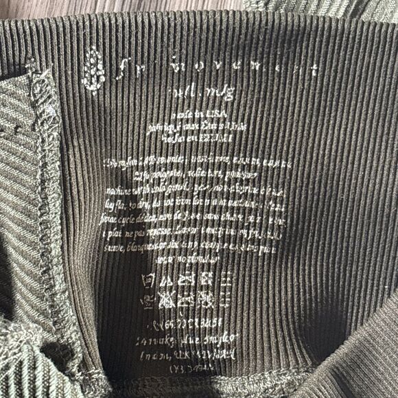 Free People Movement Green Athleisure Leggings Size Med/large - Picture 11 of 11